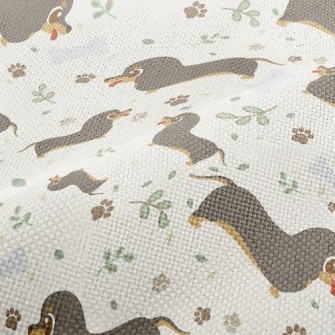 Dachshund Bones Performance Linen