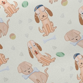 Cute Dog Twill