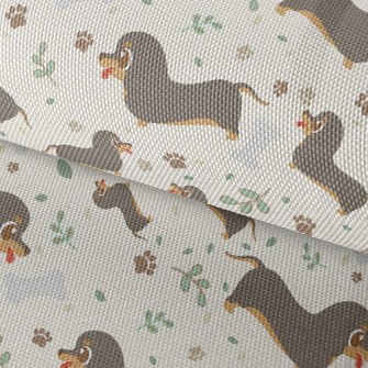 Dachshund Bones Waterproof Oxford