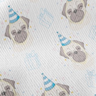 Happy Pug Standard Corduroy
