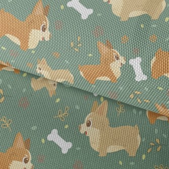 Corgi Bone Waterproof Oxford