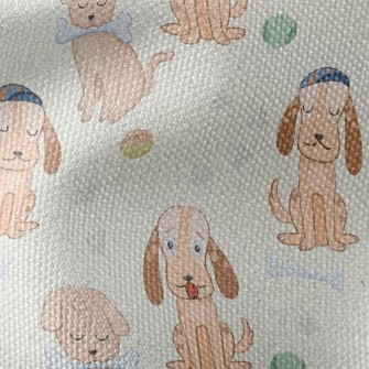 Cute Dog Waterproof Canvas