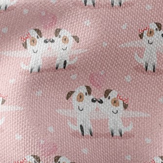 Puppies In Love Waterproof Canvas