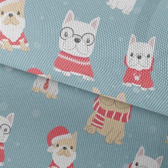 Christmas Costume French Bulld Waterproof Oxford