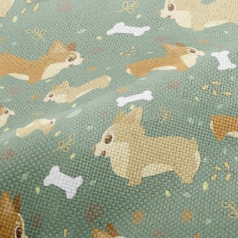 Corgi Bone Performance Linen