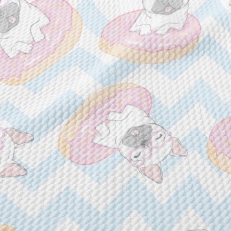 Donut French Bulldog Birdseye Piqué