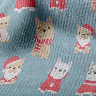 Christmas Costume French Bulld Terry