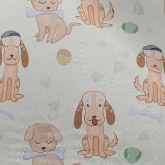 Cute Dog Chiffon