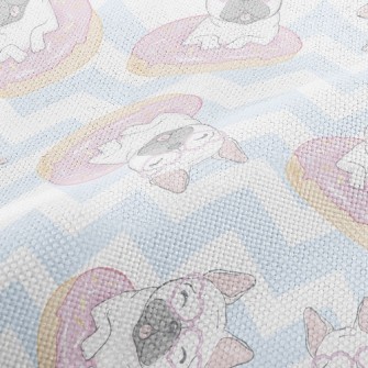 Donut French Bulldog Performance Linen