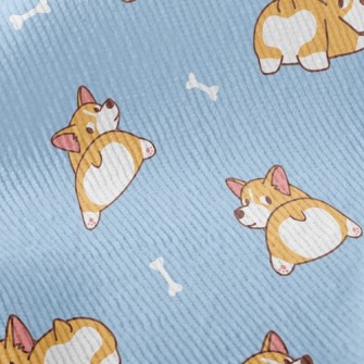 Corgi Showing Ass Standard Corduroy