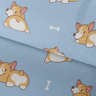 Corgi Showing Ass Waterproof Oxford