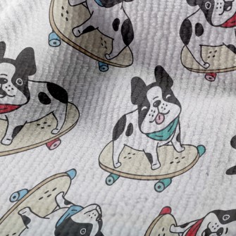 Skateboard French Bulldog Terry