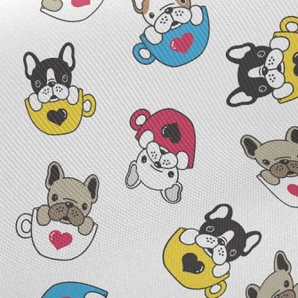 Coffee Mug French Bulldog Twill