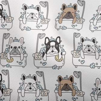 Shower French Bulldog Dobby