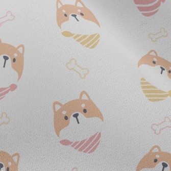 Wearing Scarf Shiba Inu Chiffon