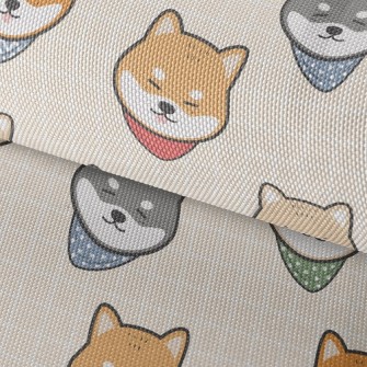 Cute Shiba Inu Waterproof Oxford