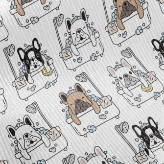 Shower French Bulldog Standard Corduroy