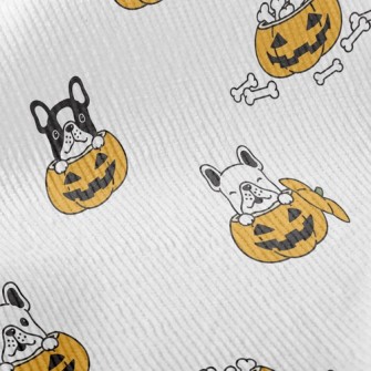 Halloween Pumpkin French Bulld Standard Corduroy