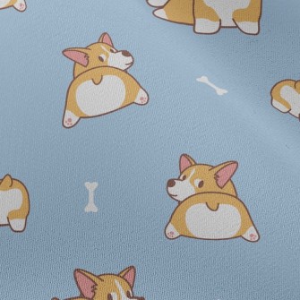 Corgi Showing Ass Chiffon
