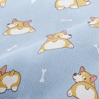 Corgi Showing Ass Performance Linen