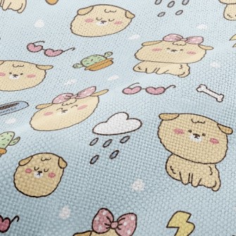 Cute Dog Performance Linen