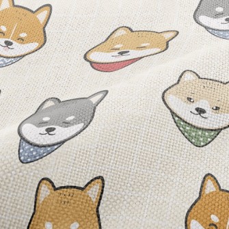 Cute Shiba Inu Performance Linen
