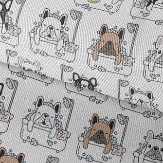 Shower French Bulldog Waterproof Oxford