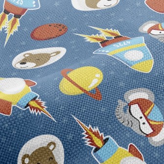 Rocket Elephant And Bear Performance Linen