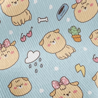 Cute Dog Standard Corduroy