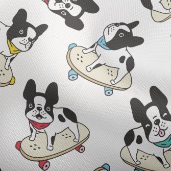 Skateboard French Bulldog Dobby