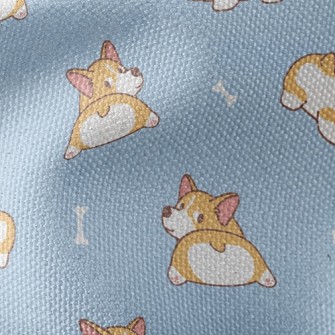 Corgi Showing Ass Waterproof Canvas