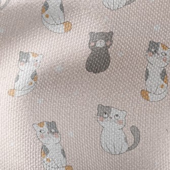 Cute Cat Waterproof Canvas