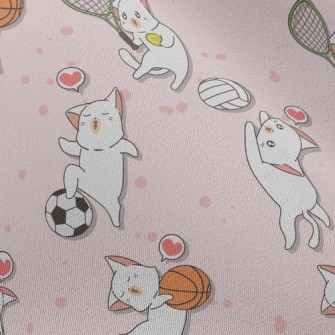 Ball Games And Cats Chiffon