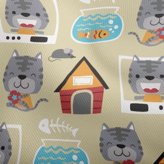 House Fish Tank Cat Dobby