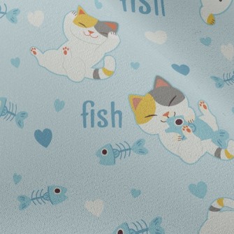Cat Fish Bone Chiffon