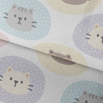 Cute Cat Waterproof Oxford