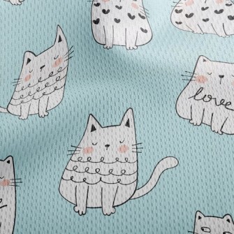 Lazy Cat Athletic Mesh Flat Back