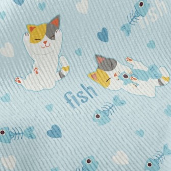 Cat Fish Bone Standard Corduroy