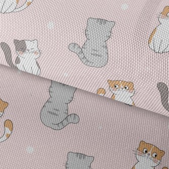 Cute Cat Waterproof Oxford