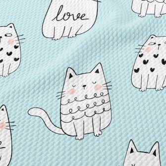 Lazy Cat Birdseye Piqué