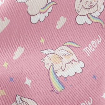 Unicorn Cat Standard Corduroy