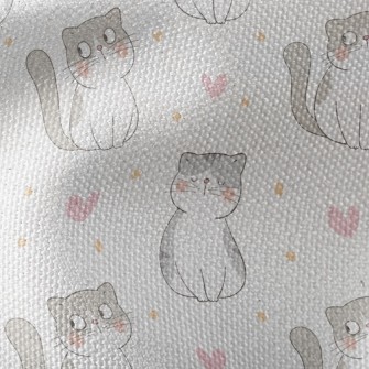 Cute Cat Waterproof Canvas