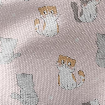 Cute Cat Waterproof Canvas