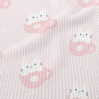 Coffee Mug Cat Birdseye Piqué