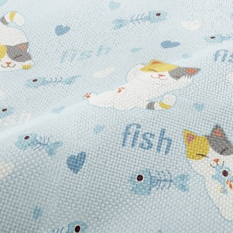 Cat Fish Bone Performance Linen
