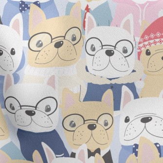 Gentleman French Bulldog Stretch Ponte