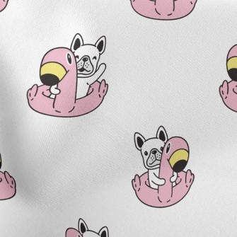 French Bulldog In Swimming Rin Stretch Ponte
