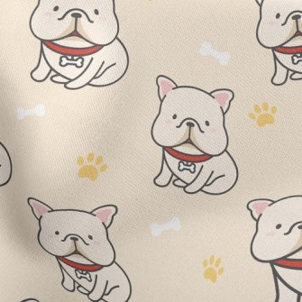 Cute French Bulldog Stretch Ponte