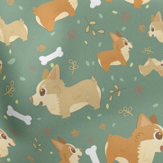 Corgi Bone Stretch Ponte