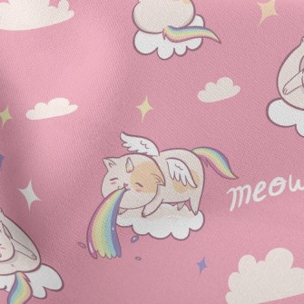 Unicorn Cat Stretch Ponte